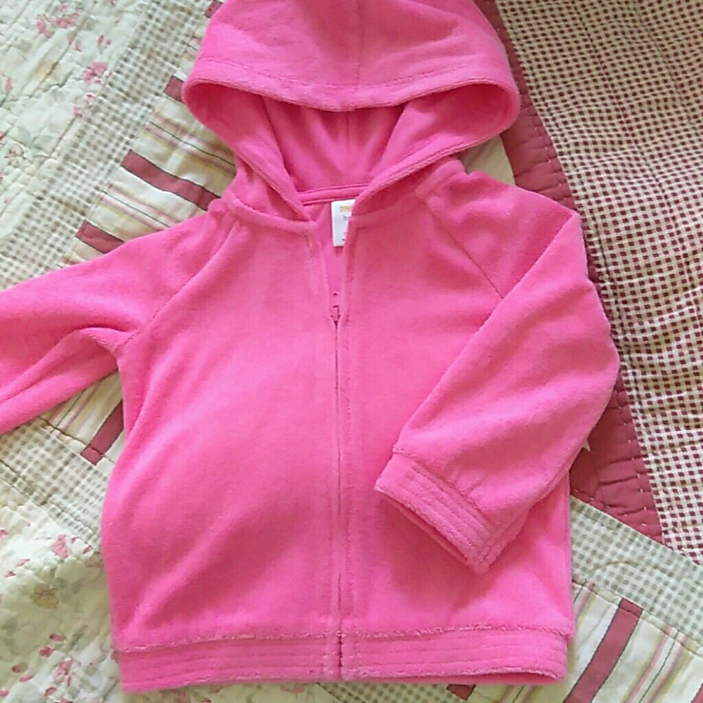 3/12🌸Gymboree Baby Girl Terry cloth Hoodie